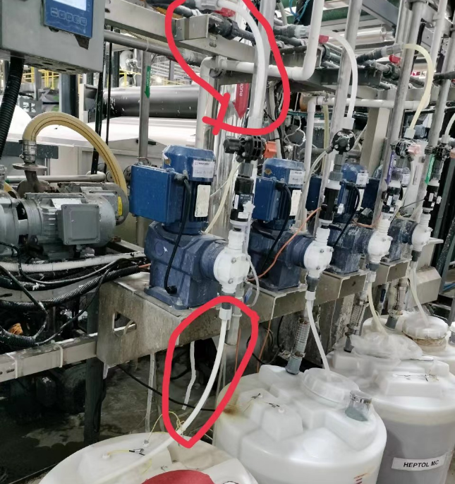 浠水县计量泵案例